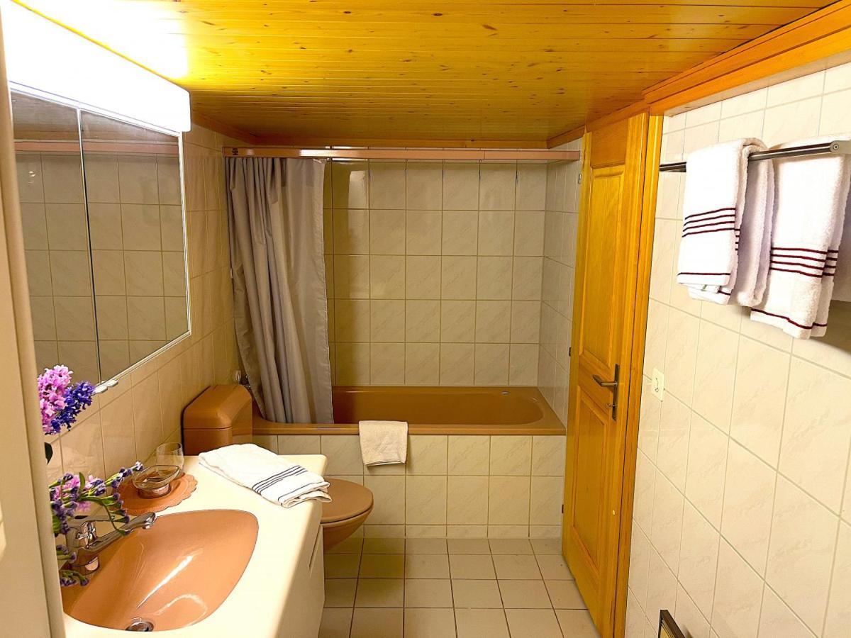 Swisshut Stunning Views Alps Lake - Chalet Erli Därligen Εξωτερικό φωτογραφία