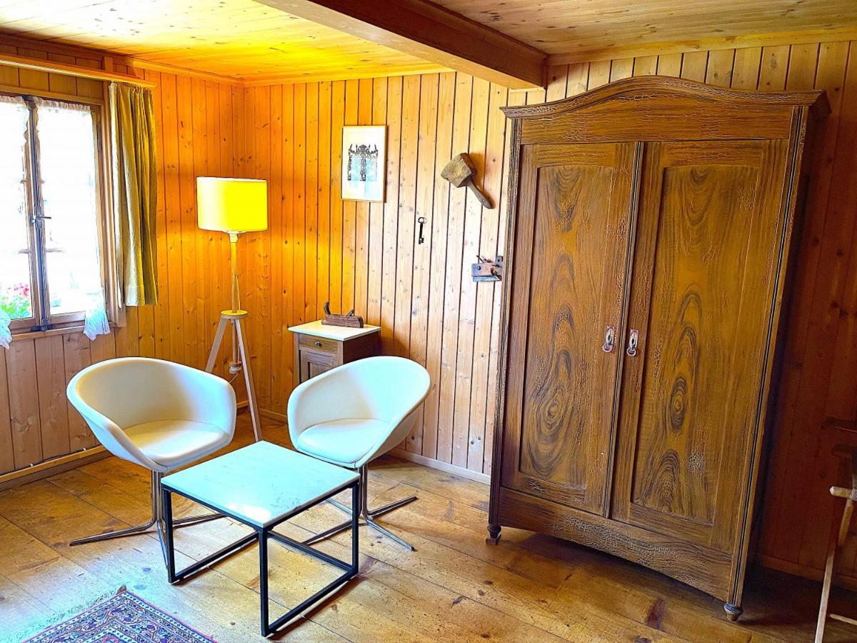 Swisshut Stunning Views Alps Lake - Chalet Erli Därligen Εξωτερικό φωτογραφία
