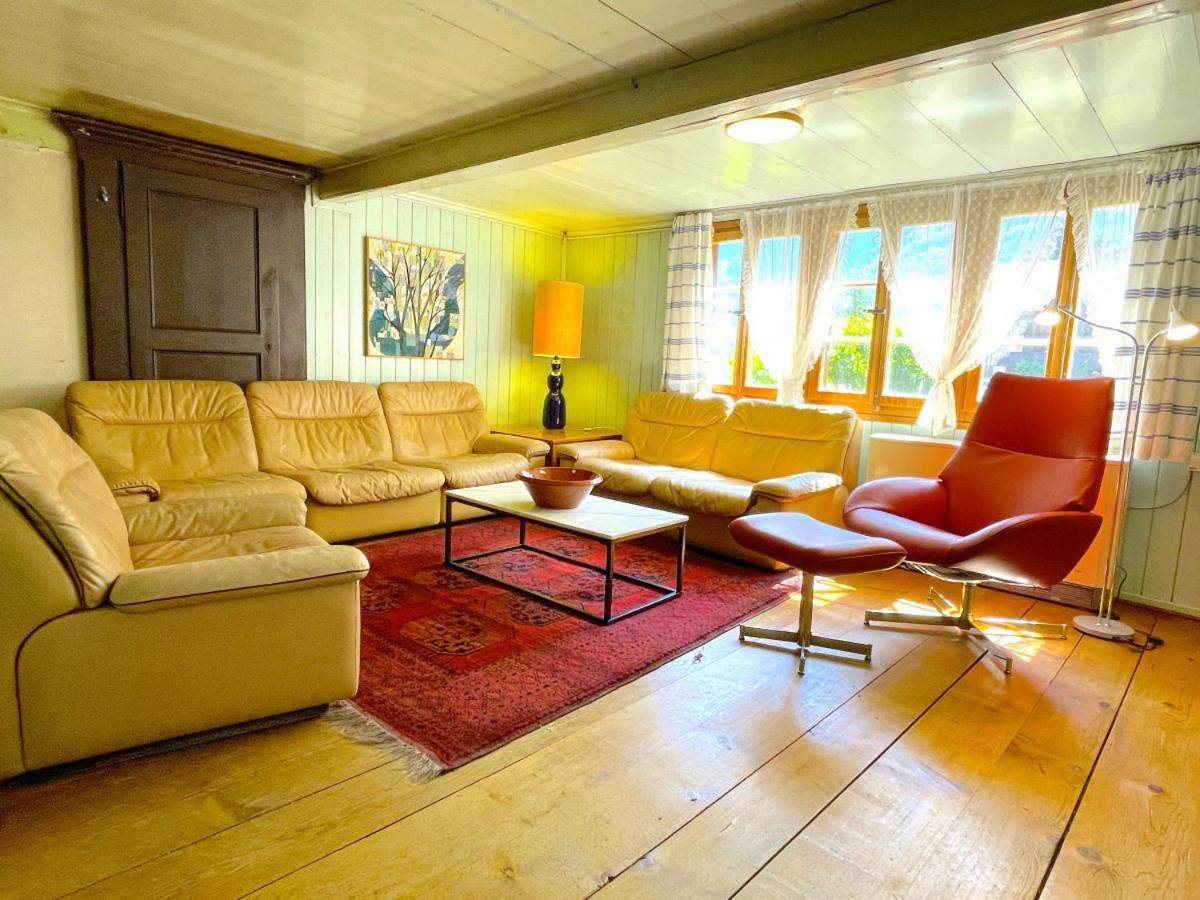 Swisshut Stunning Views Alps Lake - Chalet Erli Därligen Εξωτερικό φωτογραφία