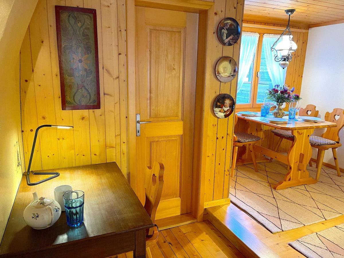 Swisshut Stunning Views Alps Lake - Chalet Erli Därligen Εξωτερικό φωτογραφία
